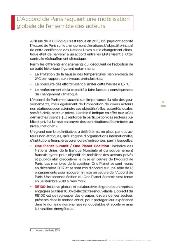 AmCham - Perspectives Transatlantiques - Page 9