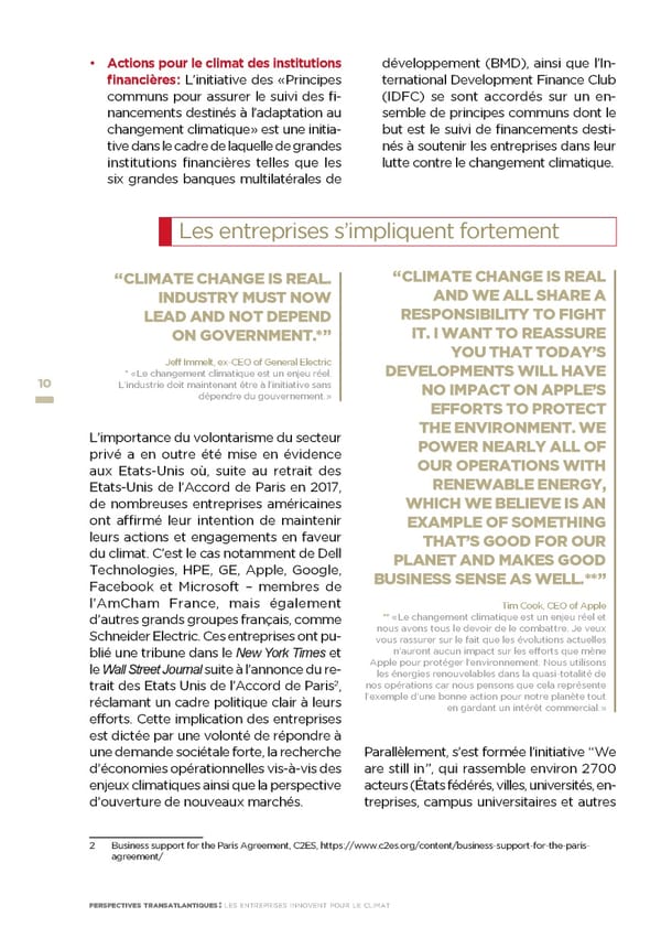 AmCham - Perspectives Transatlantiques - Page 10