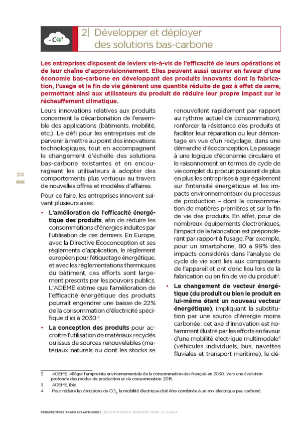 AmCham - Perspectives Transatlantiques - Page 20